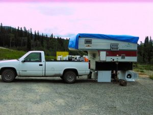 Loading camper
